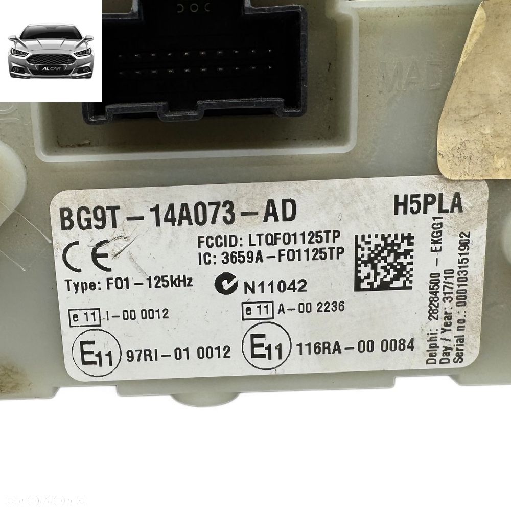 SKRZYNKA BEZPIECZNIKÓW BSI FORD MONDEO MK4 LIFT BG9T-14A073-AD - 2