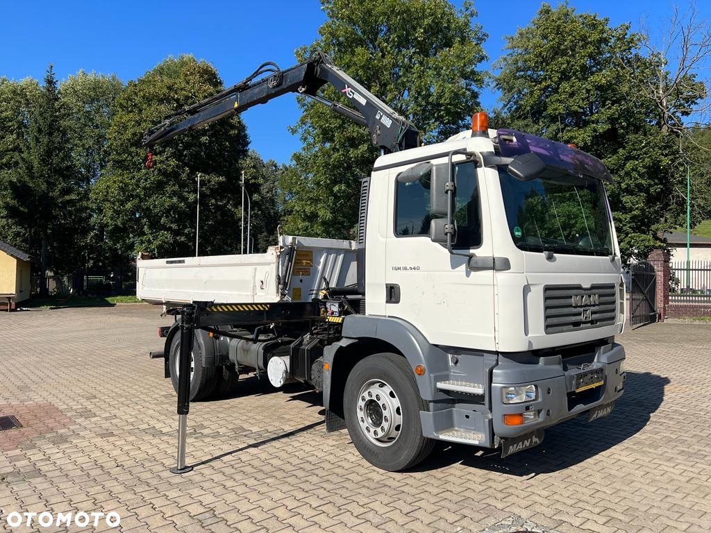 MAN 18.240 TGM wywrotka 3-str. z HDS HIAB 099, manual - 5
