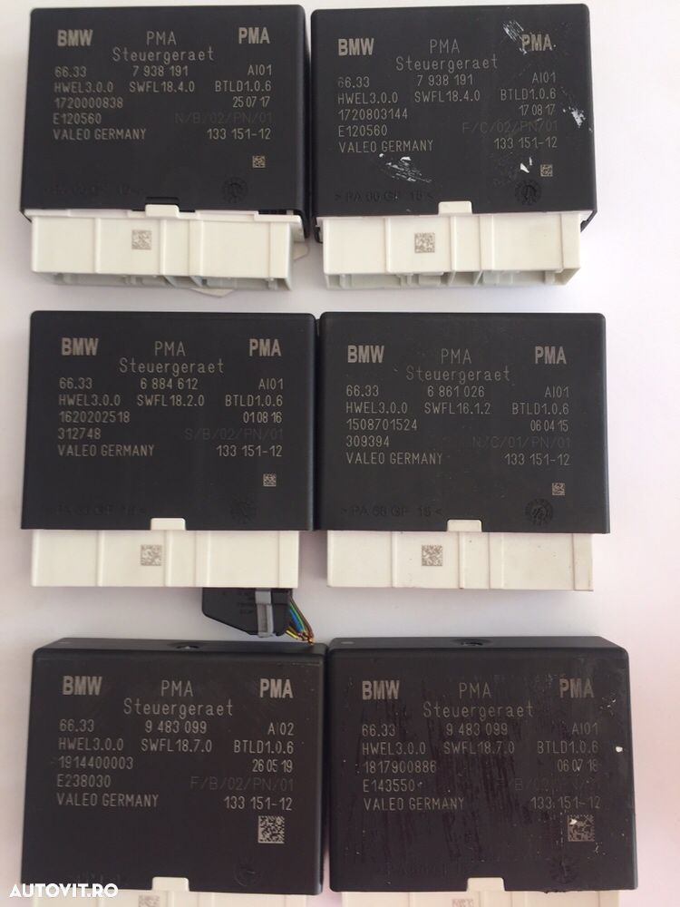Modul pdc modul senzor parcare BMW F45 x1,x2,x3,x4,g30,g11,g12 f15 f16 - 2