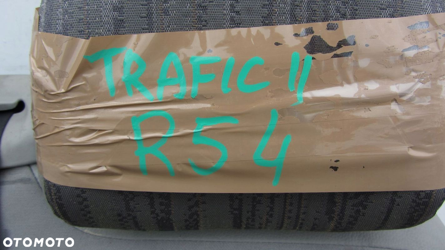 TRAFIC VIVARO II FOTEL PASAŻERA DWÓJKA 01- - 6