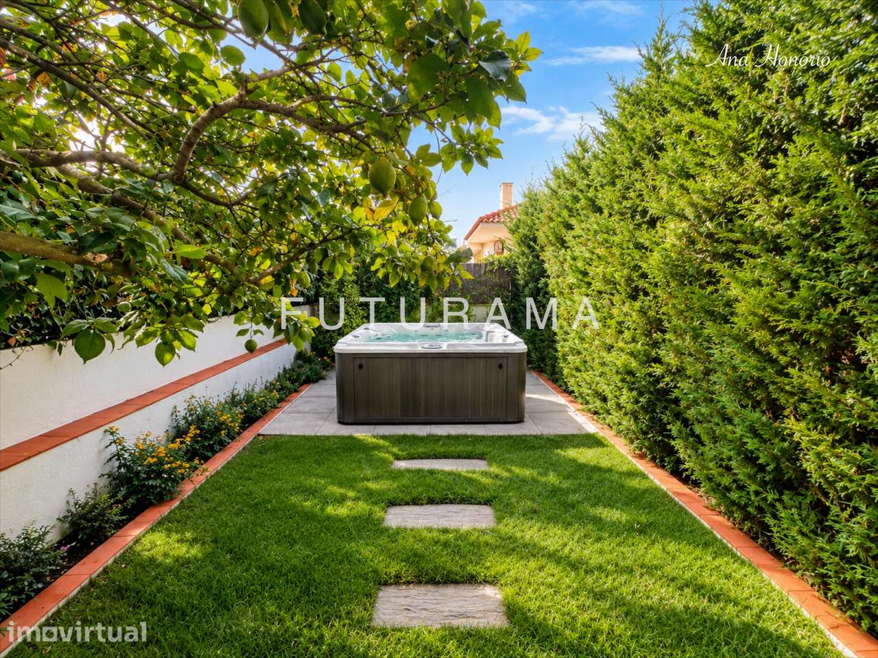 Charmosa Moradia Isolada T4+2 com Jardim, Jacuzzi e Garagem na Parede - Grande imagem: 4/60