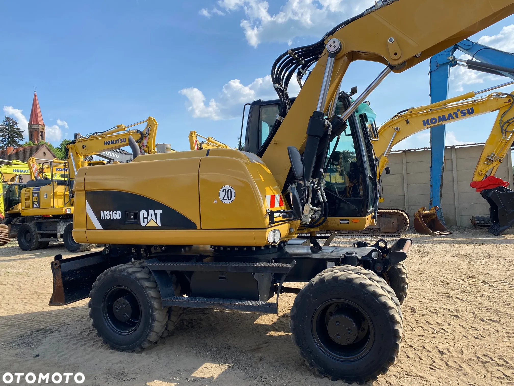 Caterpillar CAT M316D, 2014 ROK, BEZ ADBLUE i DPF-A, z NIEMIEC - 13