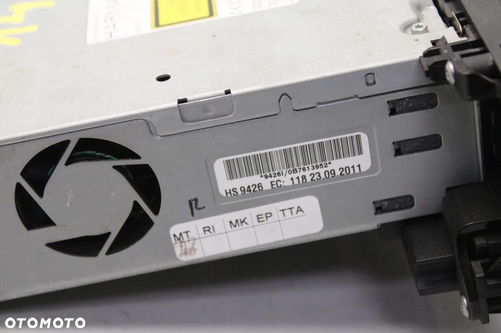 AUDI A7 C7 4G 10R- RADIO RADIOODTWARZACZ NAWIGACJA CZYTNIK PANEL 4G0035666E - 8