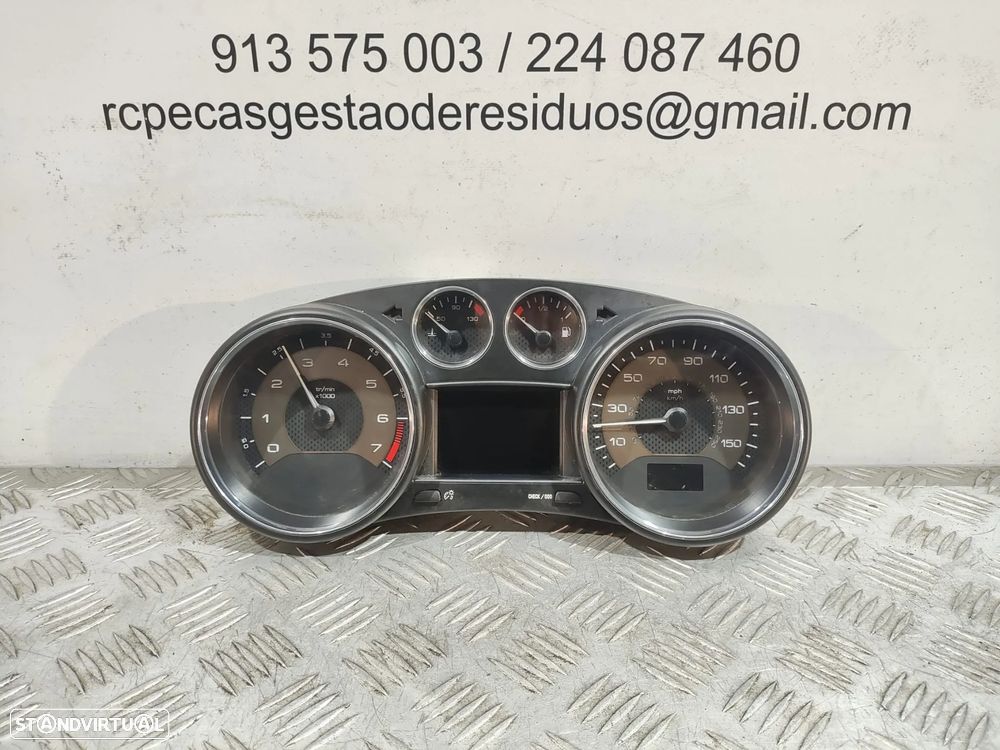Quadrante Mostradores Painel Instrumentos Peugeot RCZ Original - 1