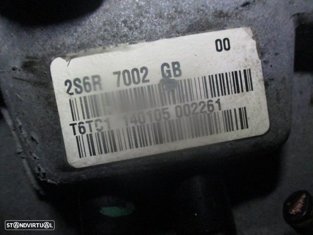Caixa Velocidades 2S6R7002GB FORD FUSION 2005 1.6I 100CV 5P CINZA GASOLINA 5V - 4