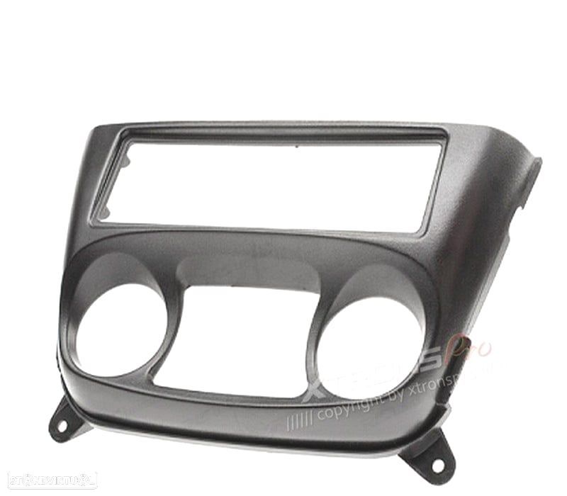 MOLDURA ADAPTADOR PRETO PARA RADIO 1-DIN PARA NISSAN - 2