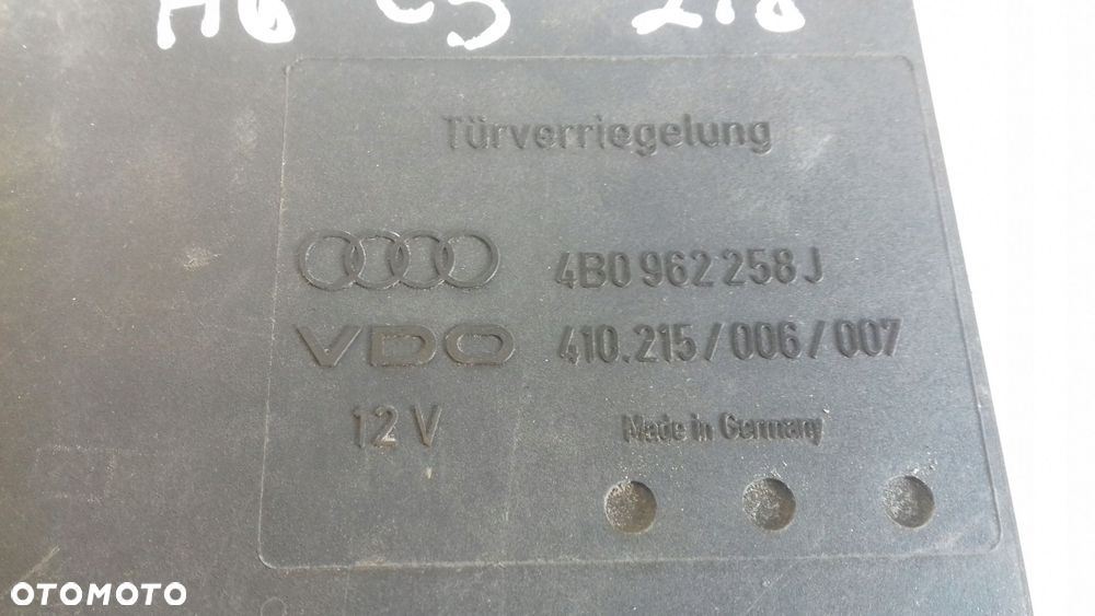 komputer zestaw immo audi a6 c5 2.8 quattro aha - 5