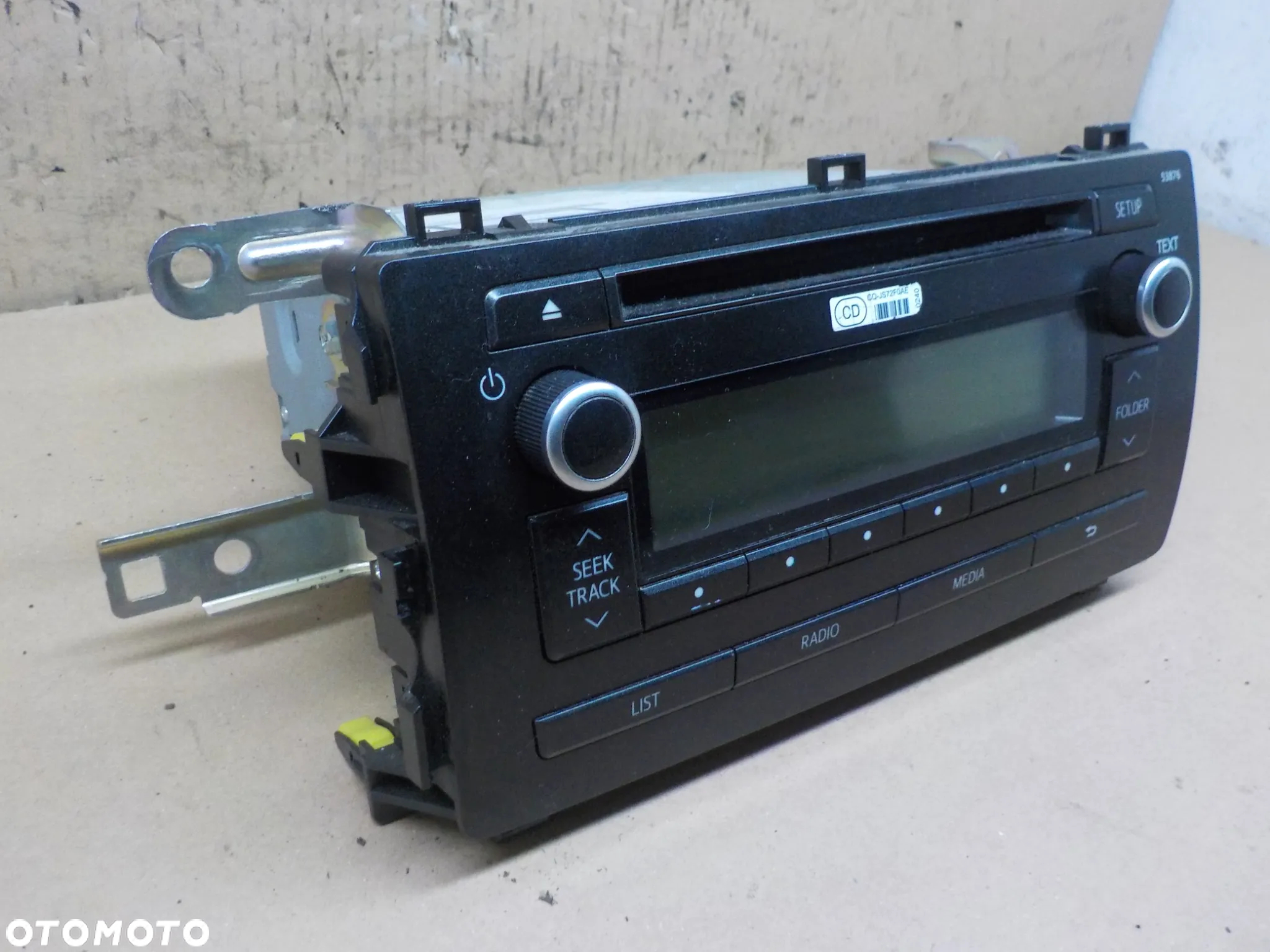 TOYOTA AURIS II RADIOODTWARZACZ 86120-02880 - 2