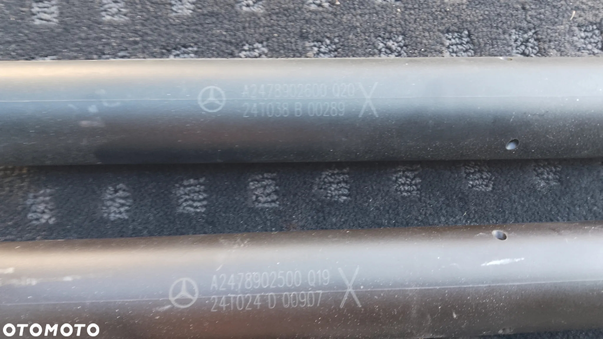 SIŁOWNIKI ELEKTRYCZNE KLAPY MERCEDES EQB X243 300 4MATIC A2478902600 A2478902500 - 6