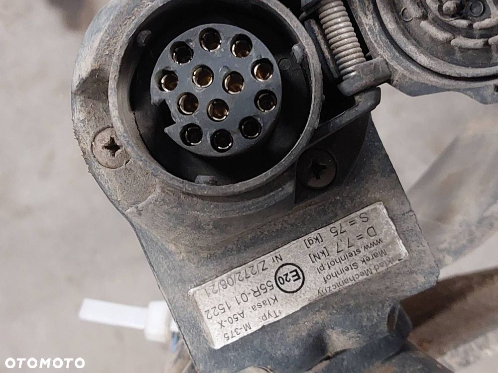 HAK HOLOWNICZY + TABLICZKA + WIĄZKA MITSUBISHI SPACE STAR I - 4