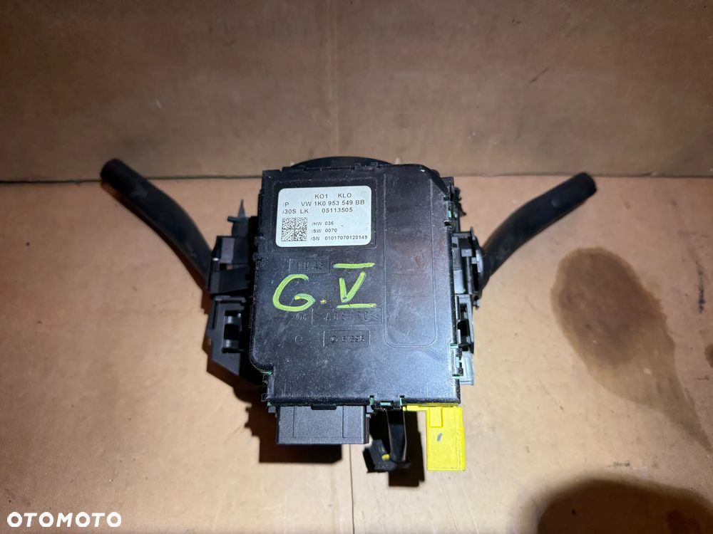 Przełącznik zespolony czujnik kąta skrętu Volkswagen Golf V 1K0953503DQ 1K0953549BB - 4