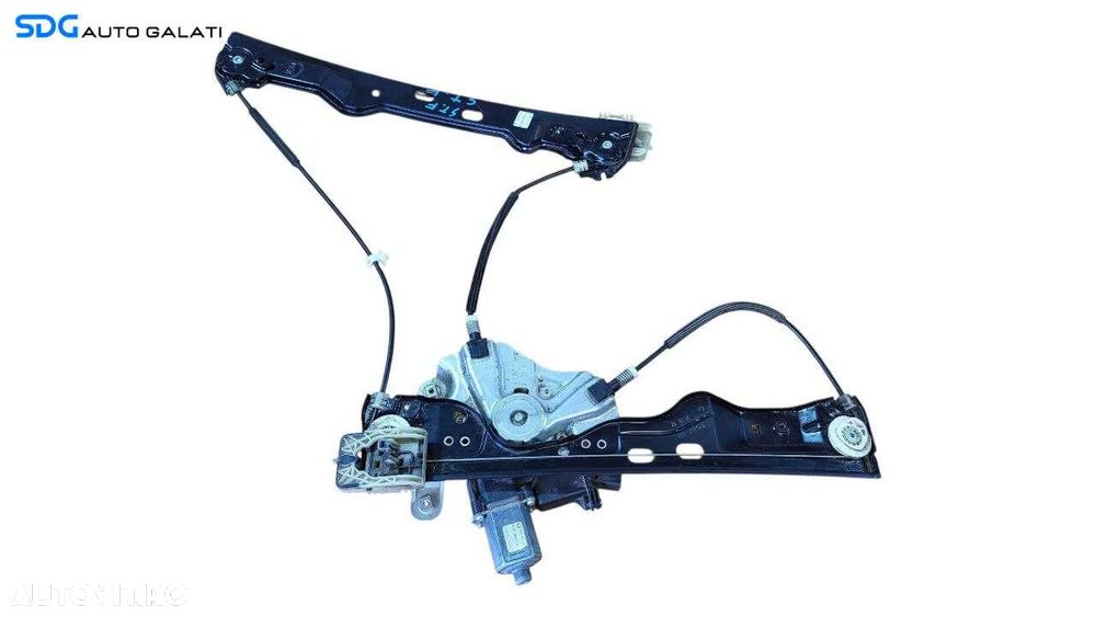 Macara Electrica cu Motoras Pentru Geam Sticla Usa Portiera Stanga Fata Opel Astra J 2009 - 2016 Cod 915367104 966435-201 20951531 [L8223] - 1