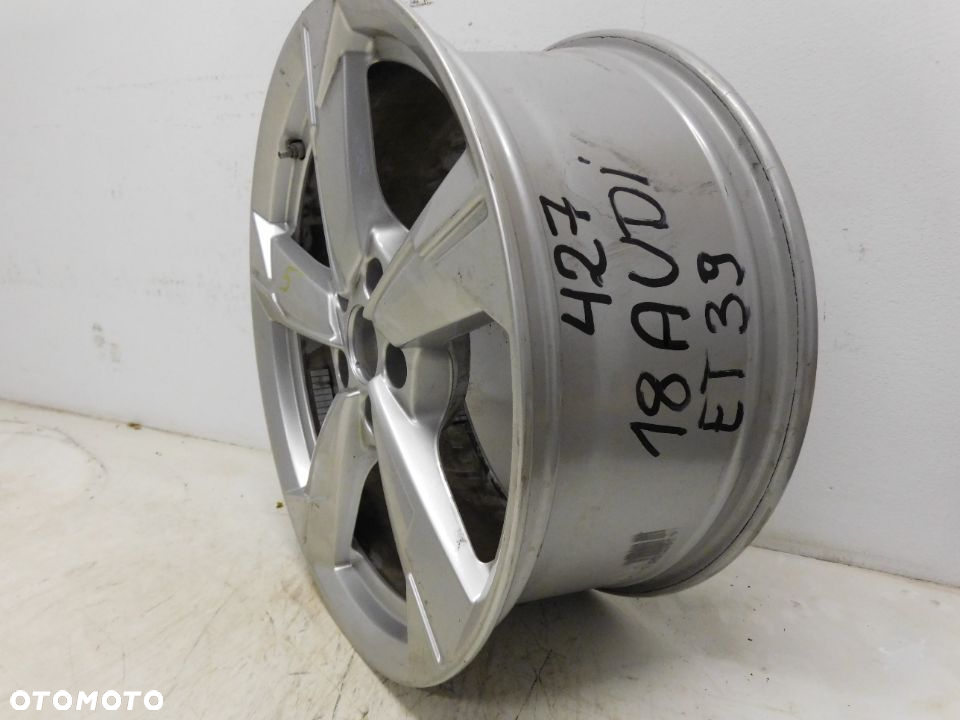 Felga aluminiowa 18 AUDI ET39 4K0601025D - 2