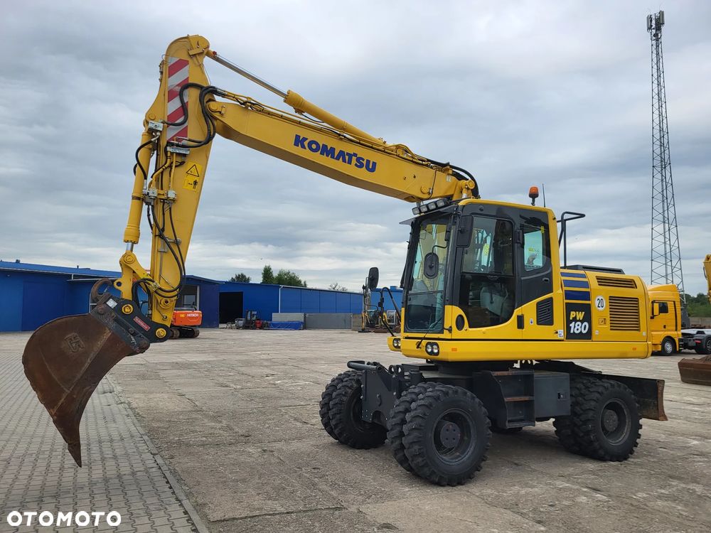 Komatsu PW 180 -10 spr z Niemiec - 13