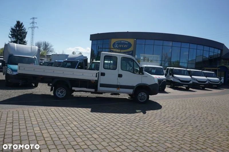Iveco 45C15 4x4 doka brygadówka skrzynia wywrotka HDS żuraw - 12
