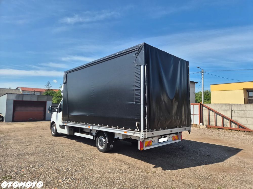 Renault MASTER FIRANA PLANDEKA 12EP 2.3 165KM SERWIS ASO BEZWYPADKOWY ZADBANY 2022 PODUSZKI FV23% REG. WYSOKOŚCI LED - 12