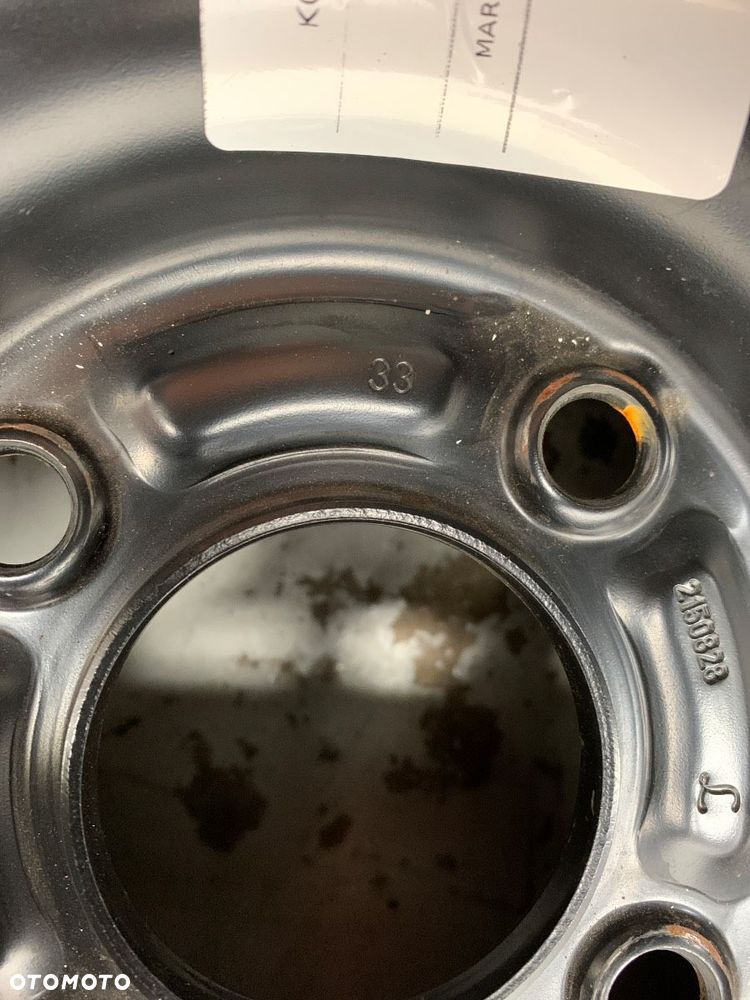 KOŁO DOJAZDOWE 15 125/80 4X108 63,3 - 200.00 PLN - FORD - 11