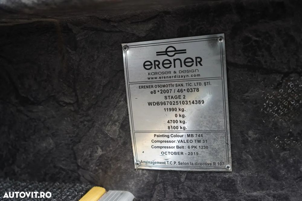 Mercedes-Benz GLORY / ERENER / EURO 6 / IMPORTAT / 58.000 KM!!! / - 40