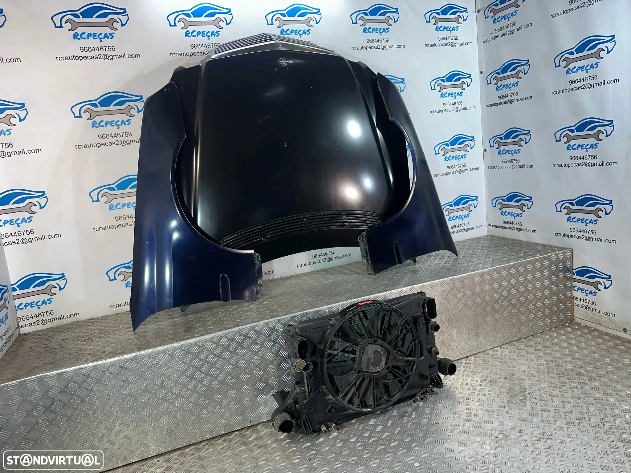 .Frente Completa Original Mercedes Benz W211 Xenon Facelift 2.1 CDi 220 CDI OM646 646811 Diesel 2006 - 2009 - 12