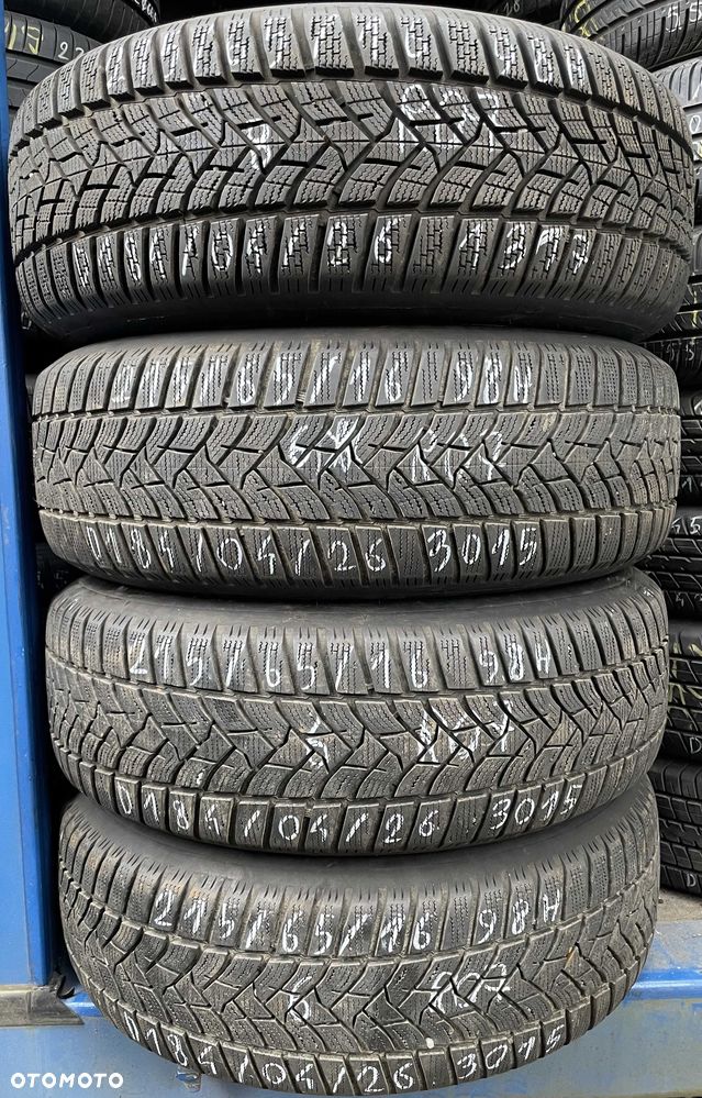 4szt. opony zimowe 215/65R16 98H Dunlop Winter Sport 5 - 1