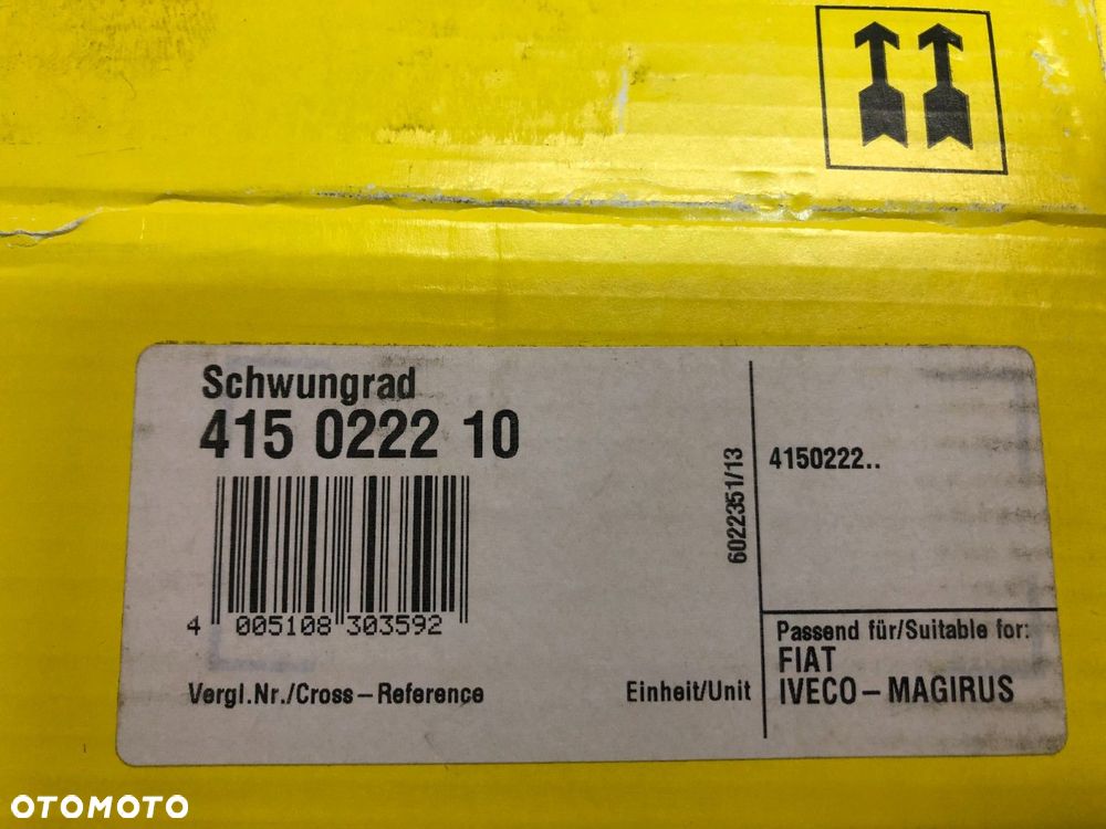 IVECO DAILY III IV 2.3 2.8 DIESEL 2001-2011 KOŁO DWUMASOWE ZAMACHOWE LUK - 6