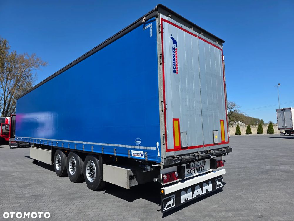 Schmitz Cargobull Firanka Dach Podnoszony Oś Podnoszona 2,80 Wysoka SUPER STAN JAK NOWA ! ! ! - 3