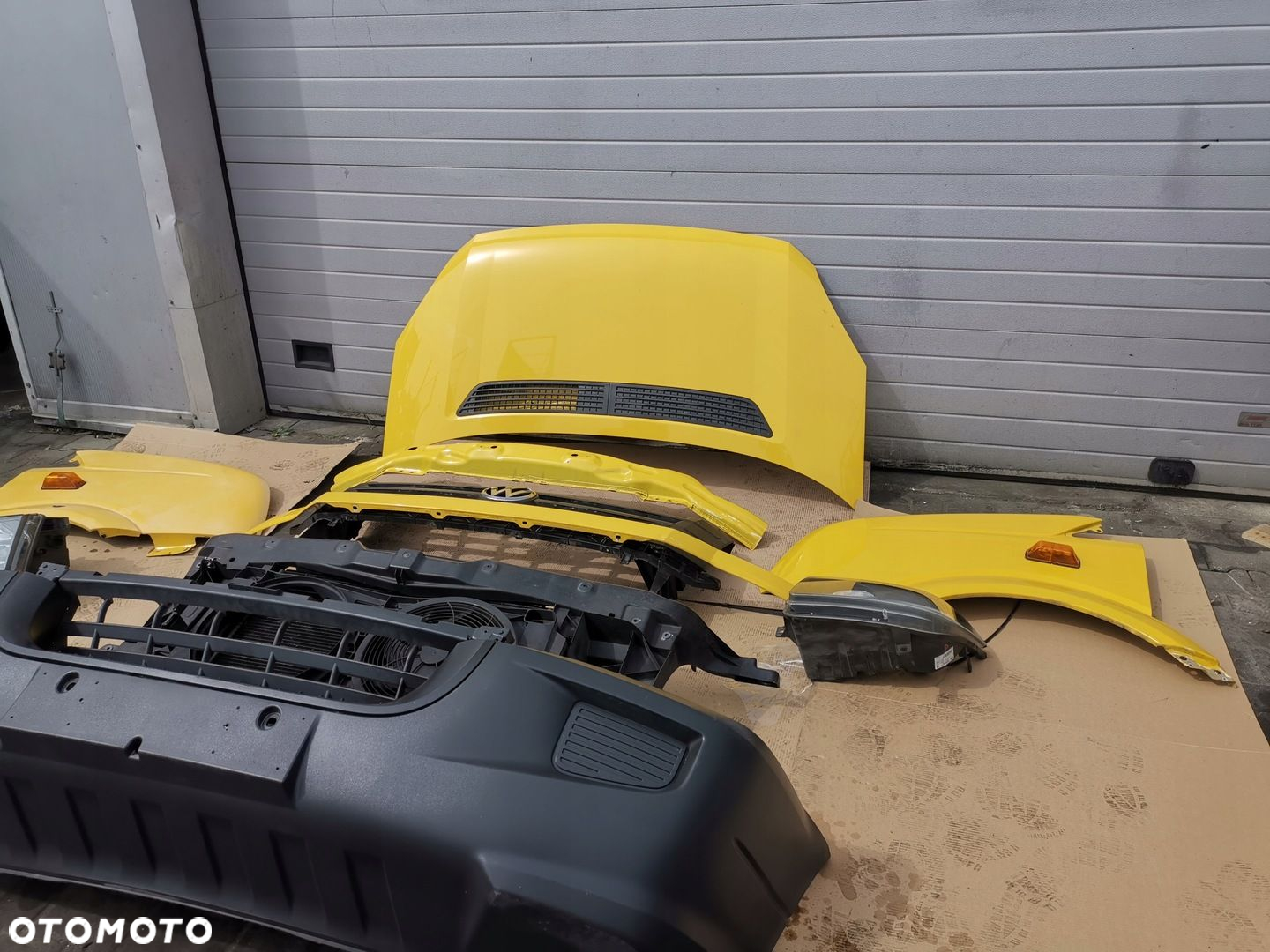 Kompletny Przód VW CRAFTER 2.0 TDI LIFT 2012- MASKA ZDERZAK PAS CHŁODNICE - 3
