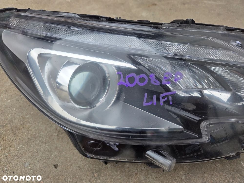 Lampa przednia prawa Peugeot 2008 I LIFT   9814739580 - 4