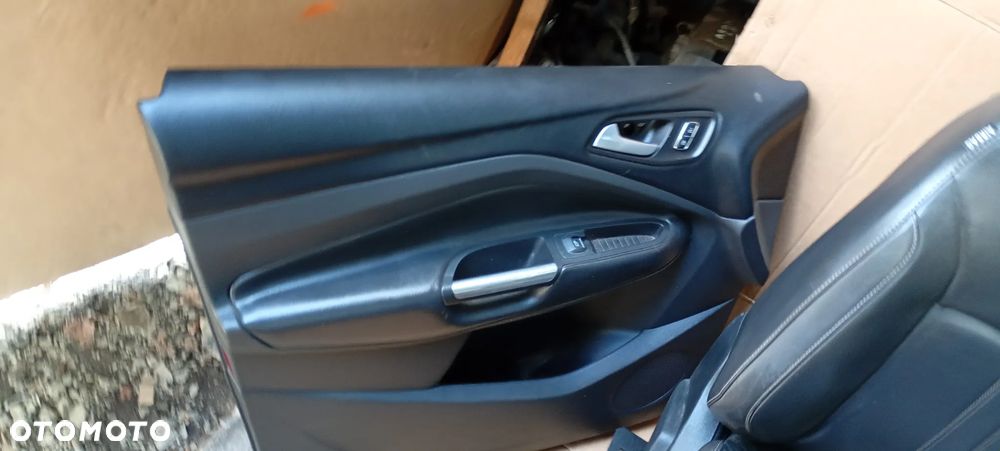 Fotele kanapa boczki komplet skóra Ford Kuga II MK2 - 9