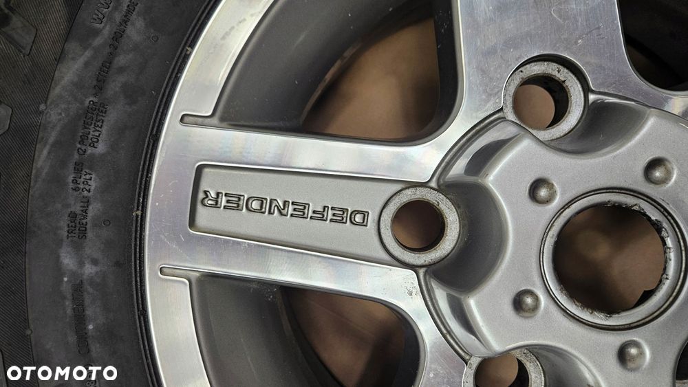 felga aluminiowa 7jx16 et33 opona 235/85r16c land rover defender 2011 rok - 4