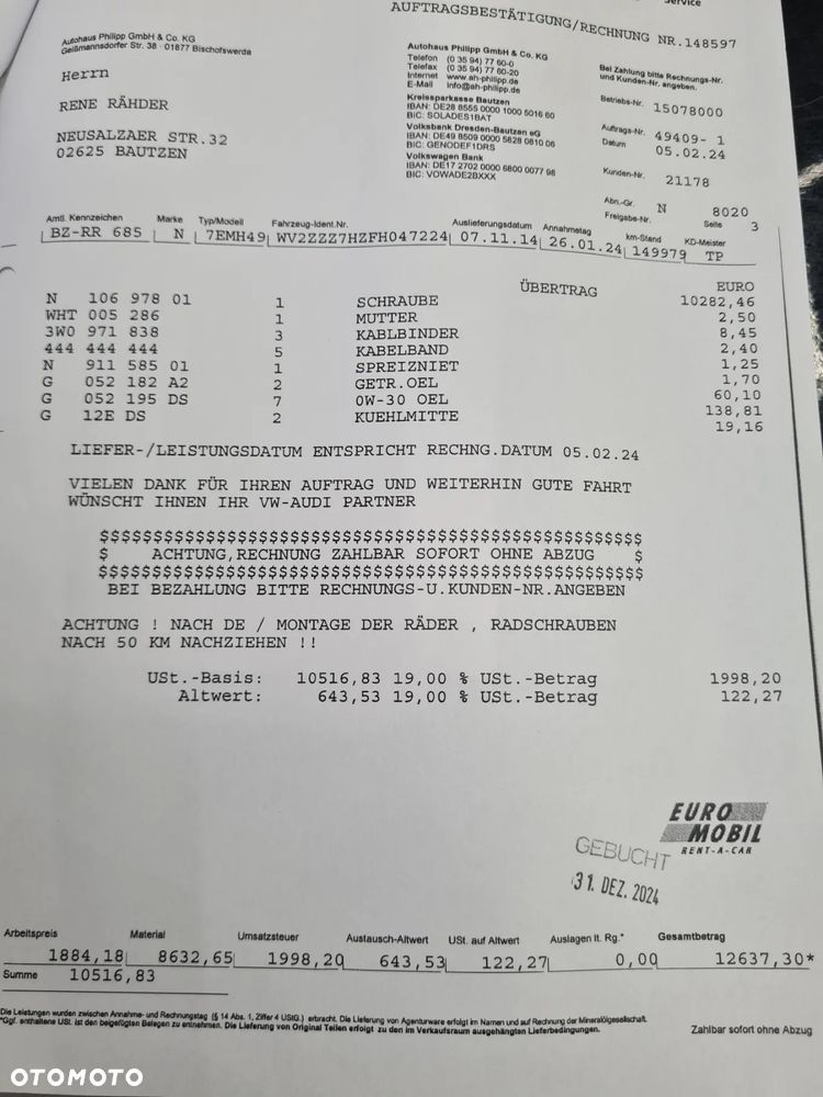 Volkswagen Multivan - 20