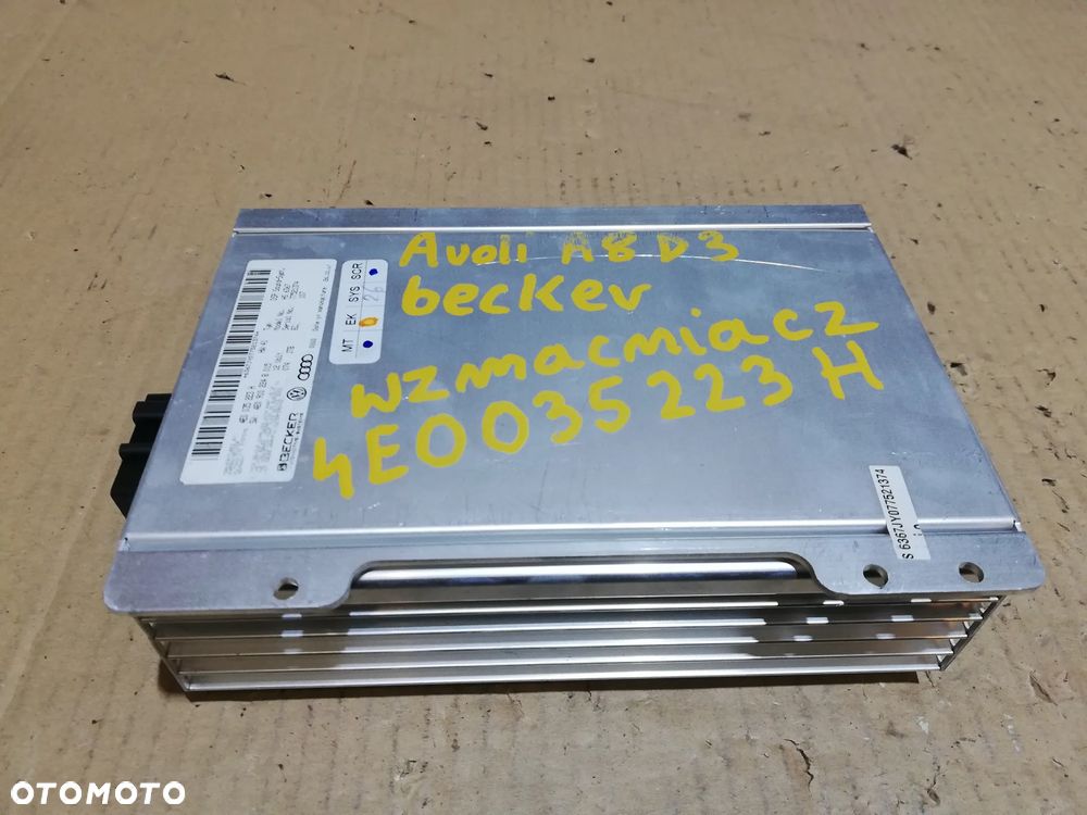 Wzmacniacz AUDI A8 D3 4E0035223H - 1
