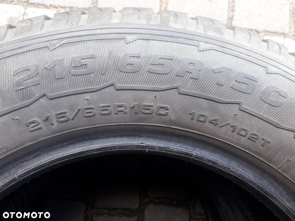 GOODYEAR 215/65R15C 104/102 T, pojedyńcza opona letnia wzmacniana. - 4