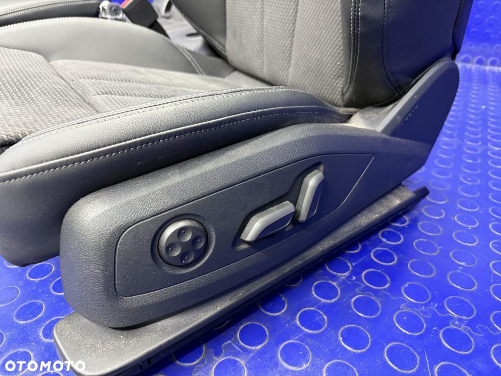 KOMPLET foteli skóra alcantara S-LINE AUDI A5 F5 8W7 CABRIO grzane OEM - 7
