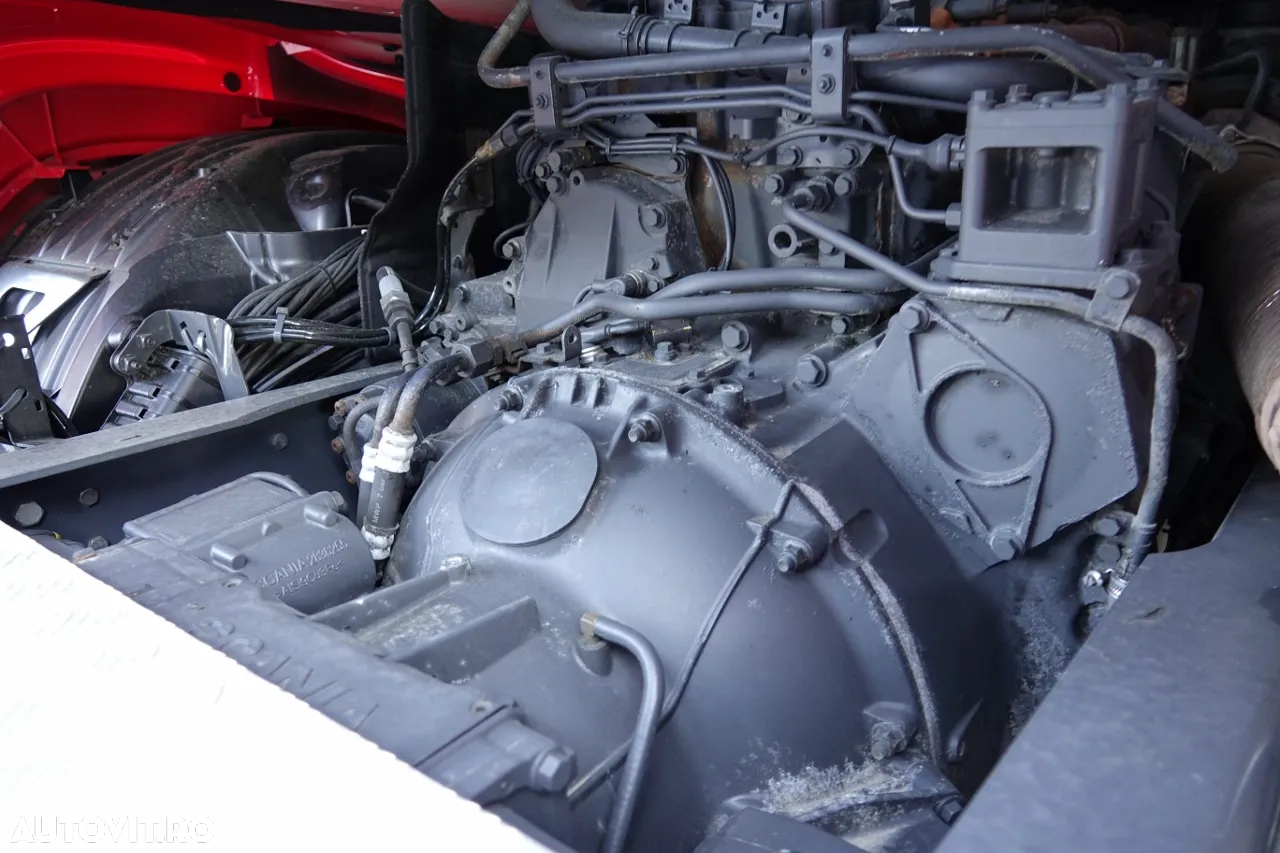 Scania R 450 / KIT / + SCHMITZ / CORTINĂ STANDARD / AXĂ RIDICABILĂ / ACOPERIȘ RIDICABIL / 2022 RIDICABIL - 16