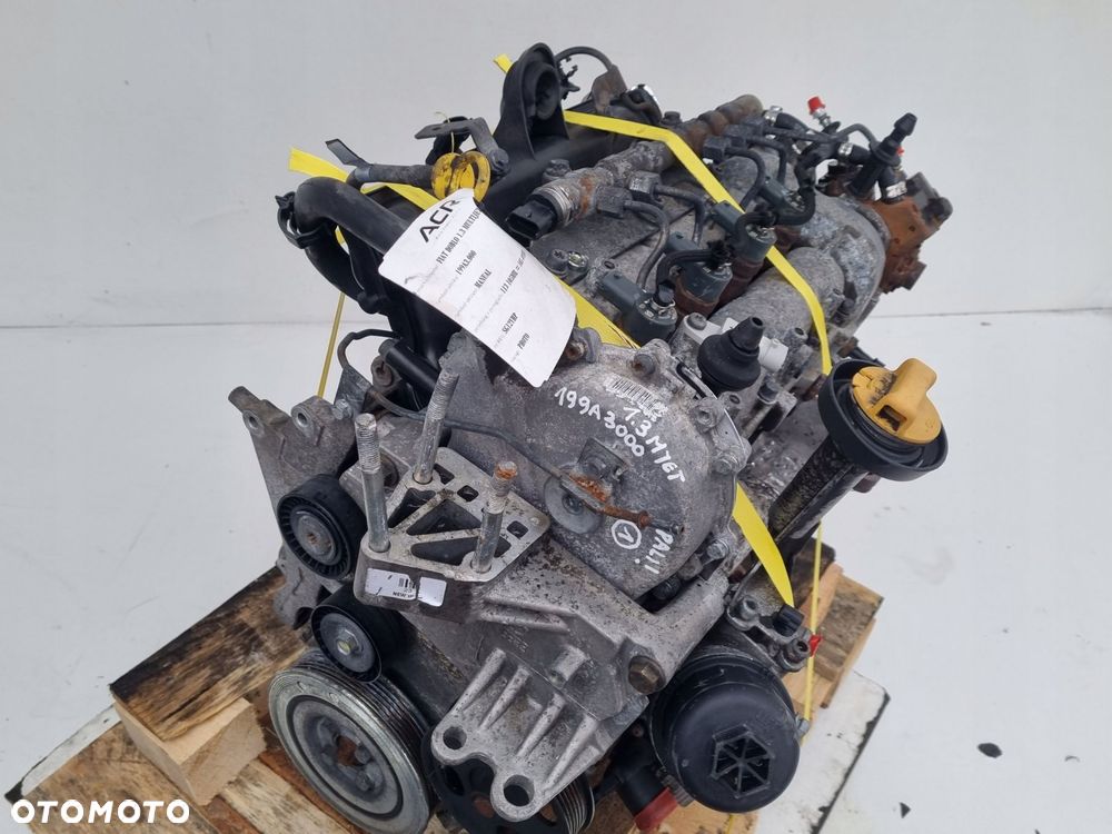 SILNIK Fiat Doblo II 1.3 JTDM MJ M-JET 90KM 136tyś 199A3000 KOMPLET - 11