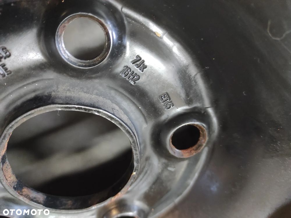 KOŁO ZAPASOWE DOJAZDOWE DOJAZDÓWKA R16 215 55 5X112 ET 45 7J 3C0601027A VW PASSAT B6 B7 CADDY GOLF 5 6 PLUS KOMBI JETTA TOURAN EOS AUDI A3 8P SKODA OCTAVIA 2 SEAT LEON 2 ALTEA TOLEDO 3 ALTEA XL WYSYŁKA !!! - 4