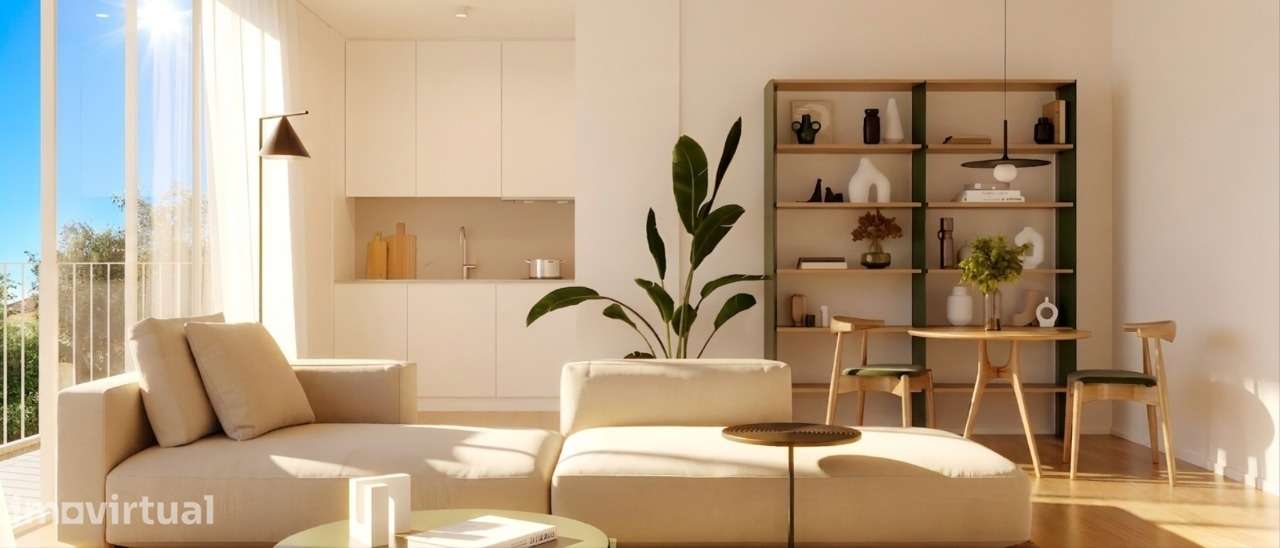 Apartamento T0 no Empreendimento Moinho de Vento Flats – Leça da Palme - Grande imagem: 2/11