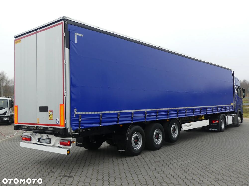 Scania R450 + WIELTON FIRANKA / ZESTAW STANDARD / AUTOMAT / - 7