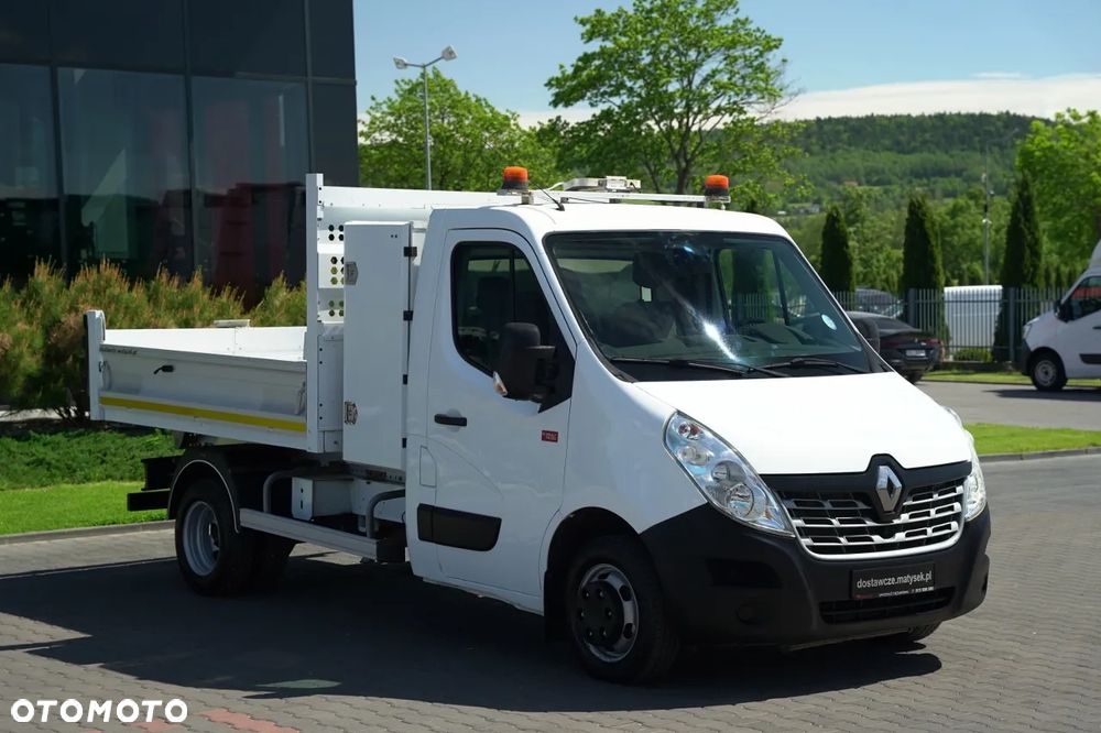 Renault MASTER DCI 145 / WYWROTKA ALUMINIOWA / BLIŹNIAK / MANUAL / SPROWADZONY - 10