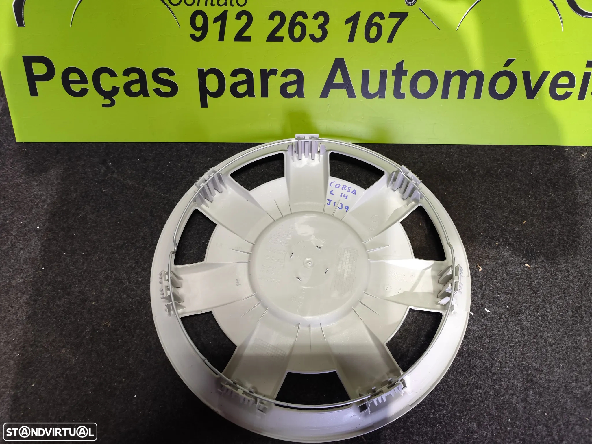 OPEL CORSA C TAMPÃO JANTE 14 - J139 - 4