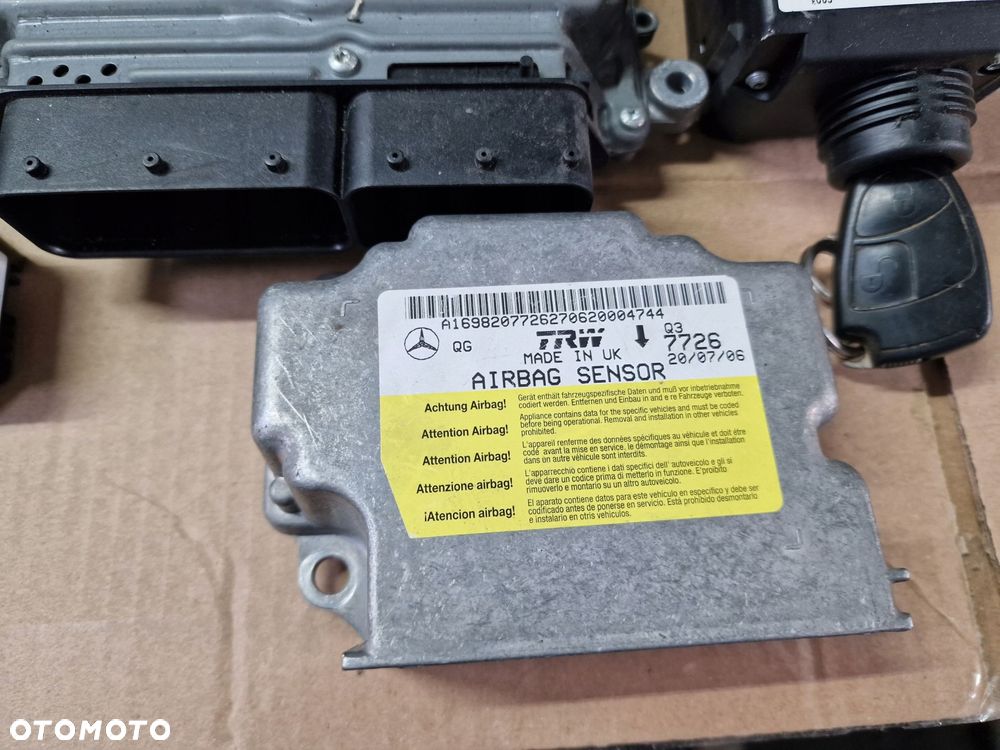 MERCEDES W245 W169 ZESTAW STARTOWY AUTO A6401508079 A1695451708 A1695452932 - 3