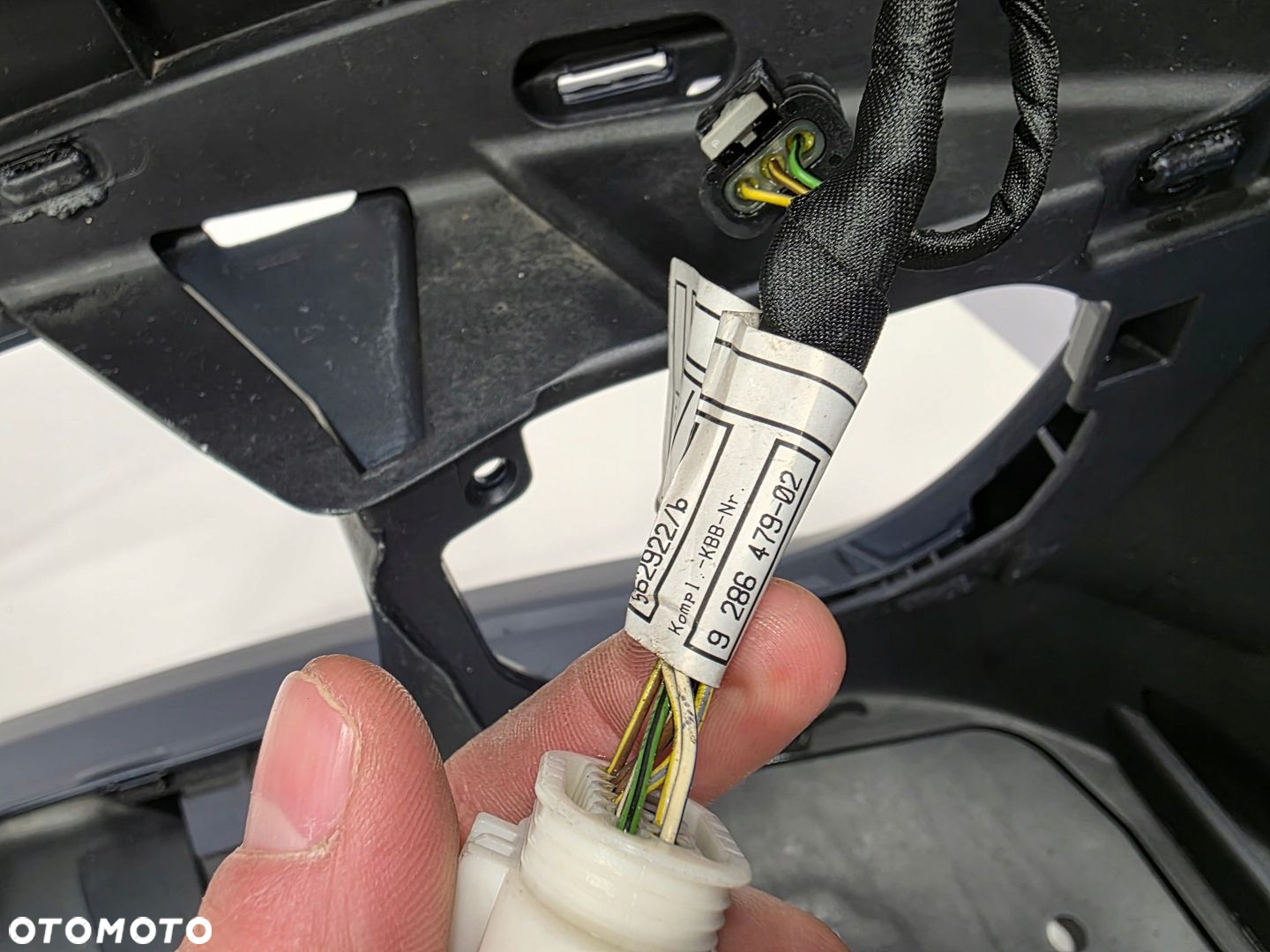 ZDERZAK PRZÓD PRZEDNI BMW 5 F10 F11 LIFT LCI 51117331706 9286479 WIĄZKA PDC - 12