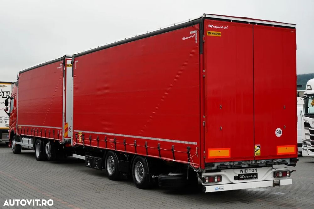 Volvo FH 460 / I-SAVE / SET TANDEM 120 M3 / TRANSPORT / I-PARK COOL / WIELTON/ 2021 - 2