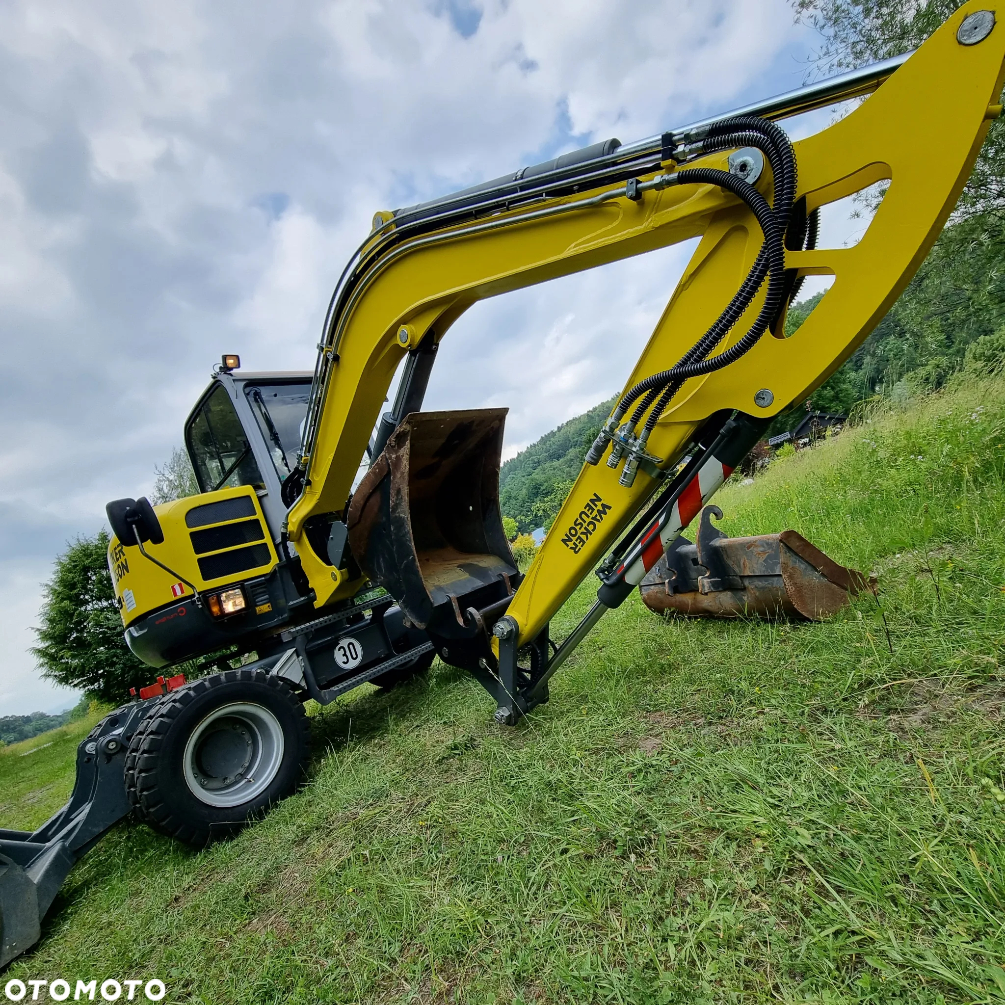 Wacker Neuson 6503-2 wersja7 Koparka kołowa 6,5t Nowe opony tylko 640h jak z Salonu 2015r import Norwegi! - 26
