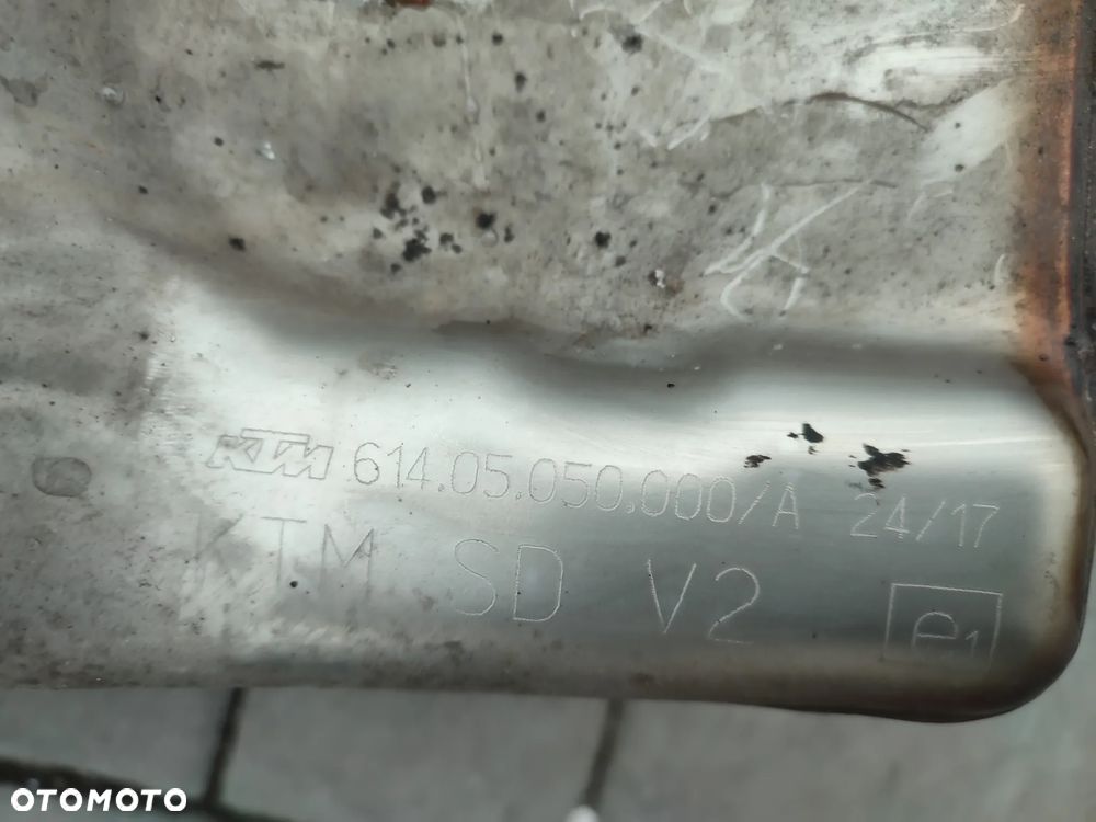 Katalizator, kolektor, tłumik, wydech KTM 1290 Super Duke - 14
