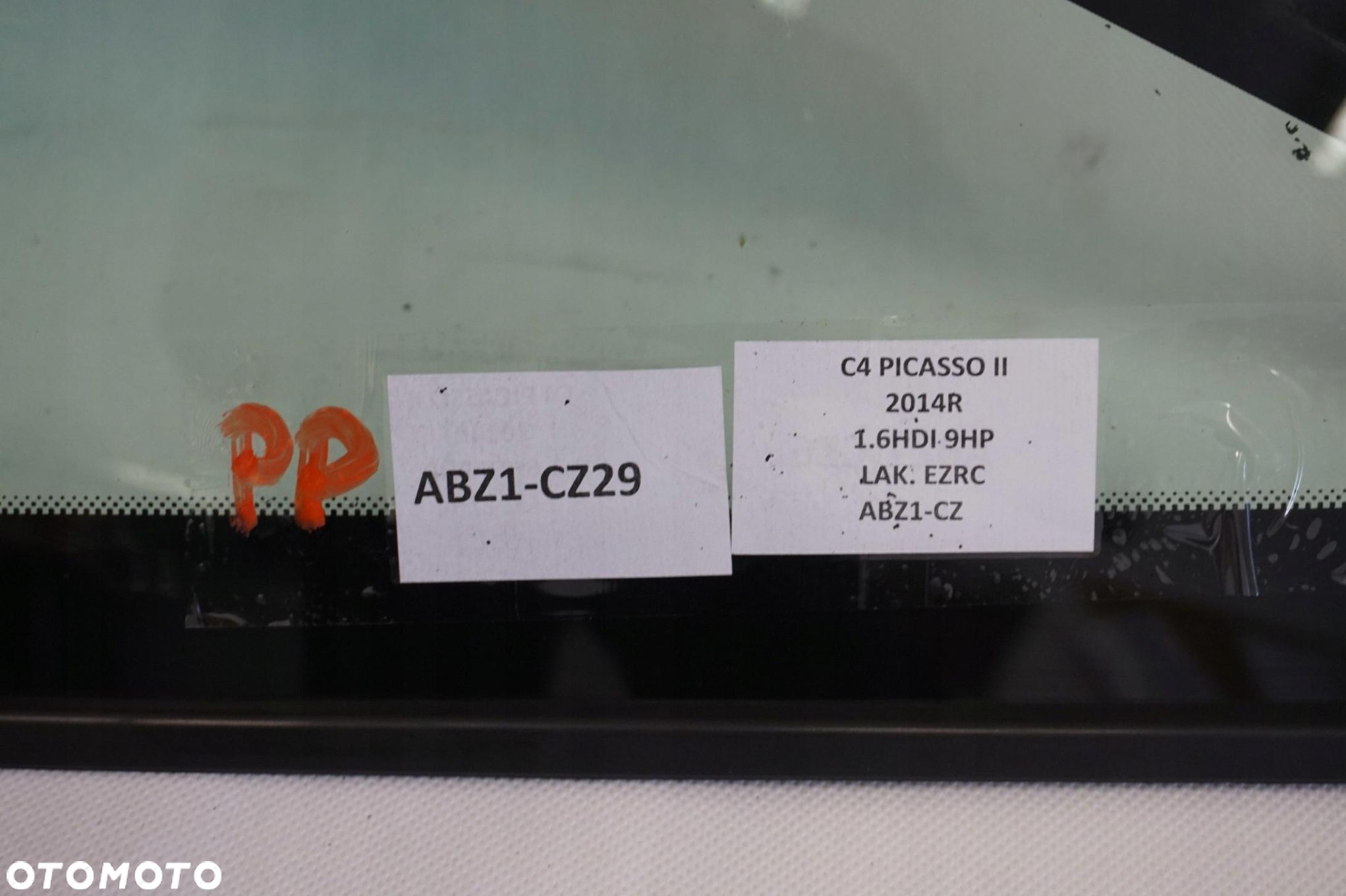 SZYBA KAROSERYJNA PRAWA CITROEN C4 PICASSO II 13- - 2