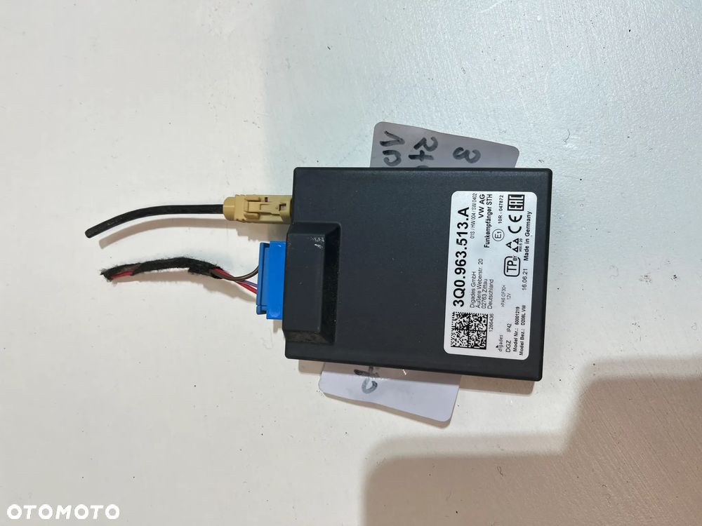 MODUŁ STEROWNIK WEBASTO VW, AUDI, SKODA, SEAT 3Q0963513A - 1