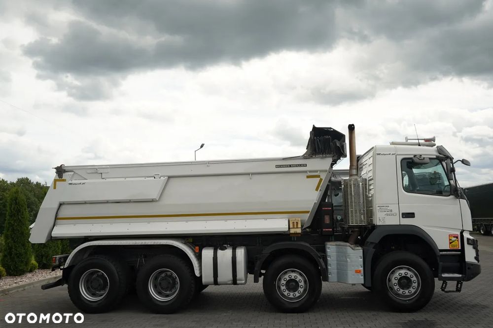 Volvo FMX 460 / 8x4 / WYWROTKA TYLNOZSYPOWA / HYDROKLAPA / PLANDEKA ELEKTRYCZNA / I- SHIFT / EURO 6 - 13