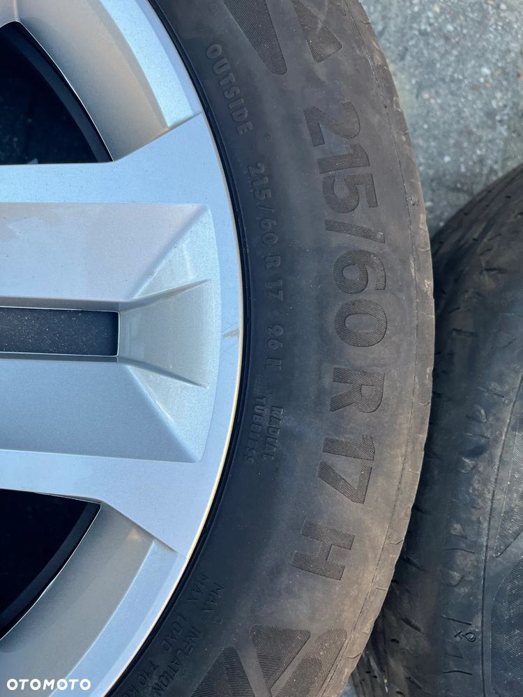 RENAULT CAPTUR II LIFT KOŁA STALOWE 215/60R17 CONTINENTAL - 4